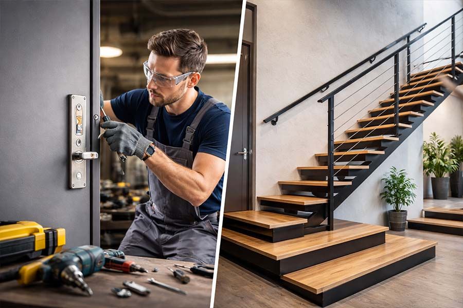 Bravarske radnje: Kvalitetne brave i projektovanje stepenica za vaš prostor